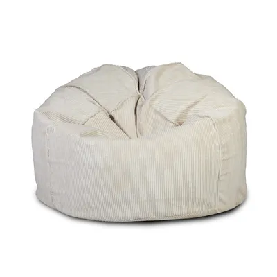 Pufa SAKWA Sztruks SZ03 - kremowy
