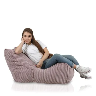 Fotel FLAVIO Sztruks SZ61 - pudrowy róż