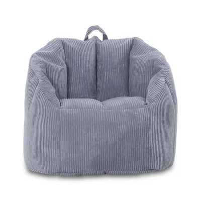 Fotel SIMONE Sztruks SZ04 - jasny szary