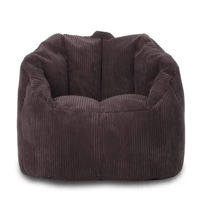 Fotel SIMONE Sztruks SZ29 - brązowy