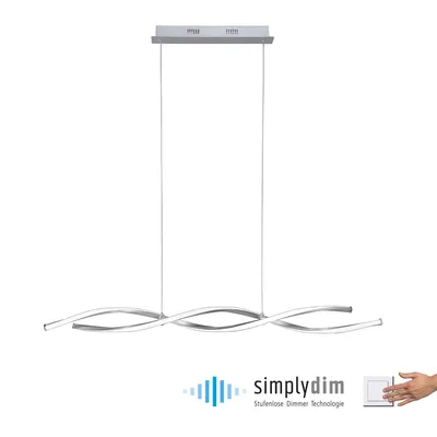 Lampa wisząca POLINA 9142-55 - stalowy