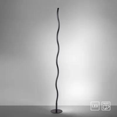 Lampa podłogowa WAVE 15168-18 - czarny