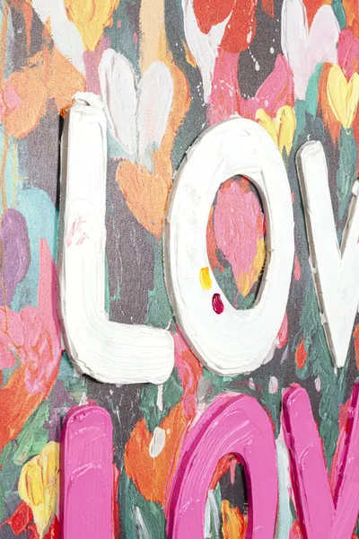 Obraz w ramie LOVE LOVE 80x80
