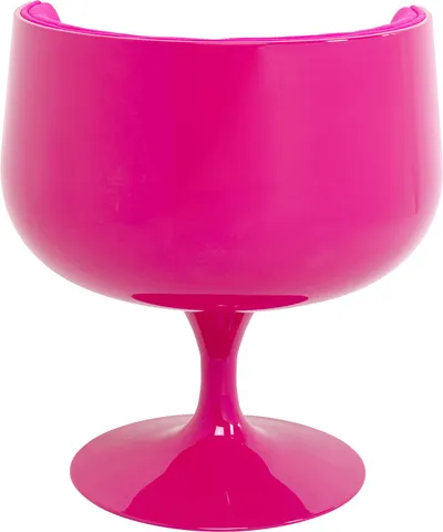 Fotel obrotowy CLUB PINK - różowy