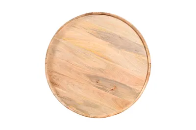 Stolik kawowy drewniany EDYNBURG 80 cm ED-04-MN - mango naturalne