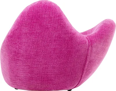 Fotel GLOW WAVE Medium - różowy