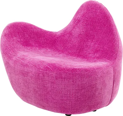 Fotel GLOW WAVE Medium - różowy