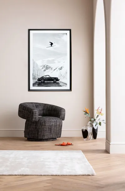 Obraz w ramie SKI STUNT 86x126