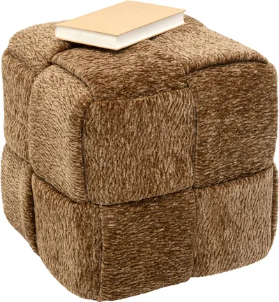 Pufa VESUV 38x38 - brązowy