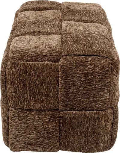 Pufa VESUV 70x38 - brązowy