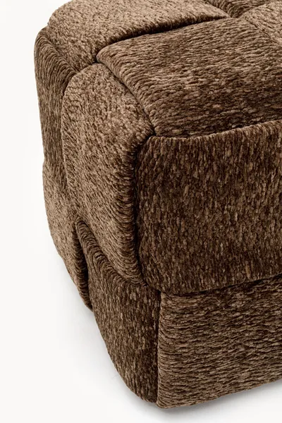 Pufa VESUV 70x38 - brązowy
