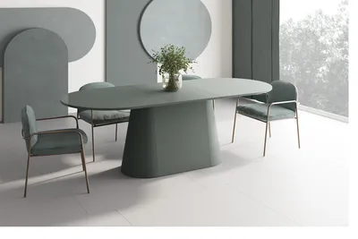 Stół rozkładany CAPITOLO GLAM 160/208x89 - matowy/biały/chrom