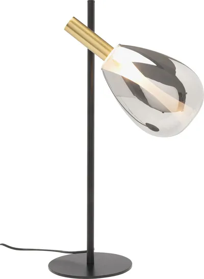 Lampa stołowa FARI - szary/czarny