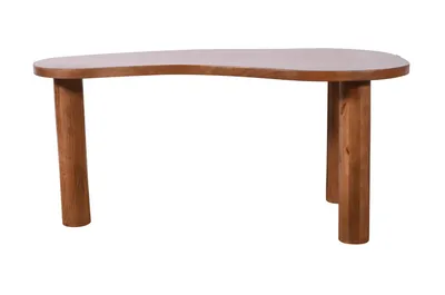 Stolik kawowy drewniany RIMINI RM-04-MWL - mango orzech włoski