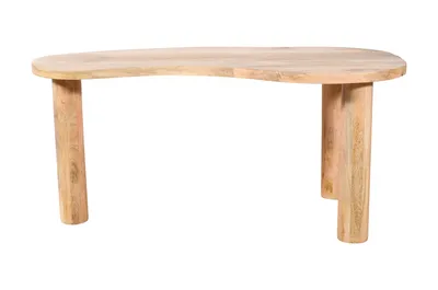 Stolik kawowy drewniany RIMINI RM-04-MN - mango naturalne
