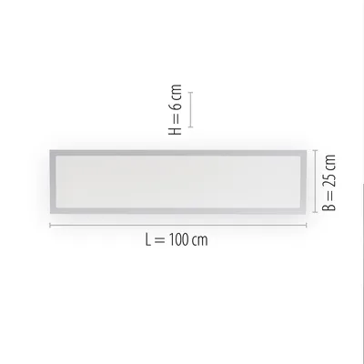 Lampa sufitowa FLAT 12204-16 - biały