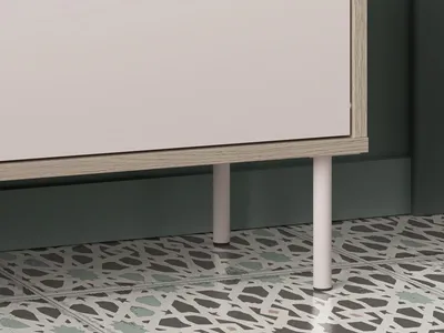 Ławka VOCO 05 90 cm - kaszmir/dąb cremona