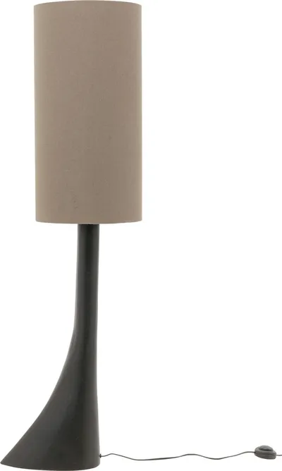 Lampa podłogowa FLY - beżowy/czarny