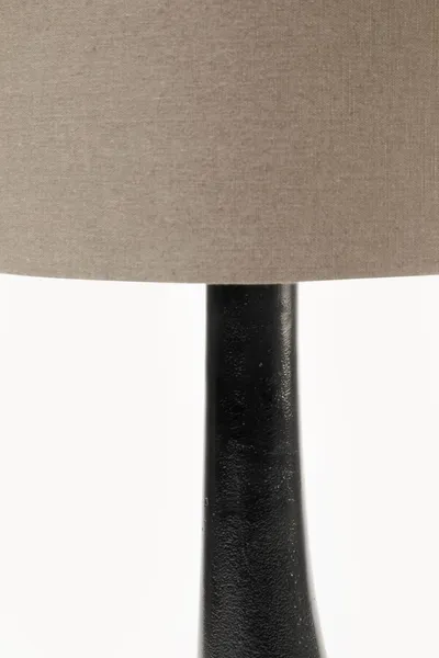 Lampa stołowa FLY - beżowy/czarny