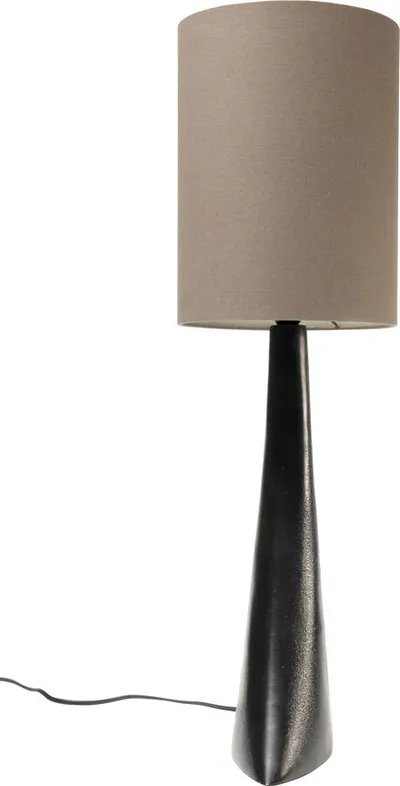 Lampa stołowa FLY - beżowy/czarny