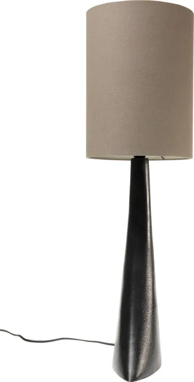 Lampa stołowa FLY - beżowy/czarny