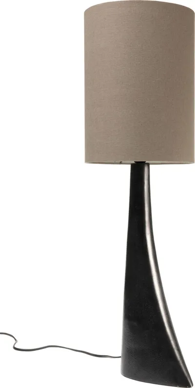 Lampa stołowa FLY - beżowy/czarny