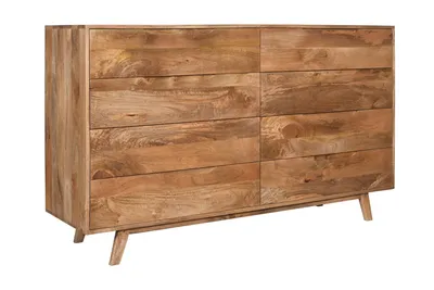 Komoda drewniana z szufladami STOCKHOLM ST-22-CR - mango caramel
