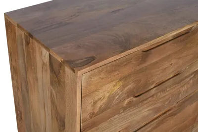Komoda drewniana z szufladami STOCKHOLM ST-22-CR - mango caramel