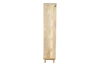 Witryna drewniana 2-drzwiowa z szufladami BARCELONA BC-07-MN - mango naturalne