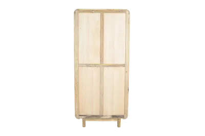Witryna drewniana 2-drzwiowa z szufladami BARCELONA BC-07-MN - mango naturalne