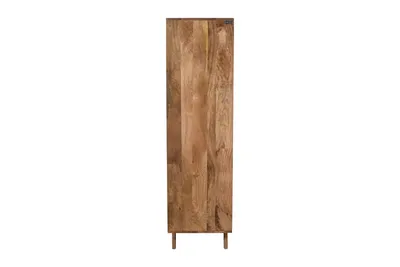 Witryna drewniana 2-drzwiowa STOCKHOLM ST-17-CR - mango caramel