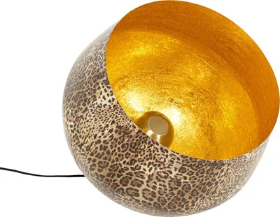 Lampa podłogowa ALL LEO 35 cm - brązowy/złoty