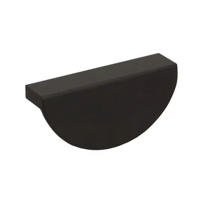 Uchwyt listwowy UA134 - czarny super mat / rozstaw 64 mm GAMET