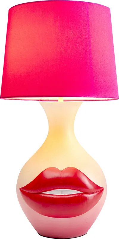 Lampa stołowa LABBRA - różowy