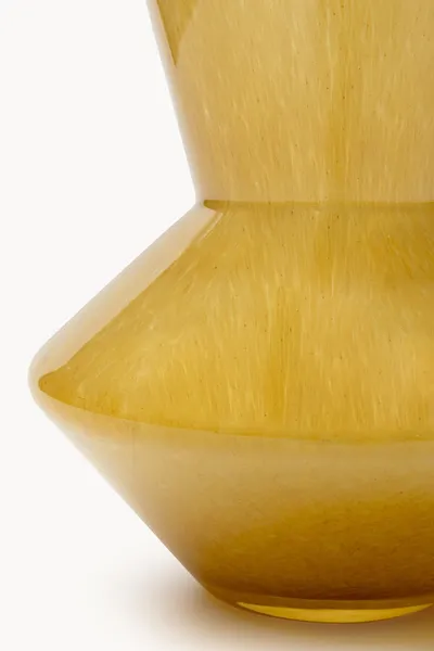 Wazon FLASHY AMBER 20 cm - żółty
