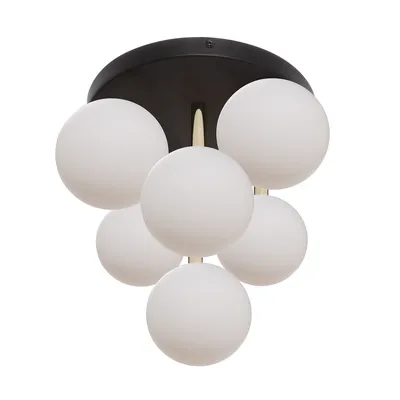 Lampa sufitowa ALI 5646 - czarny/złoty