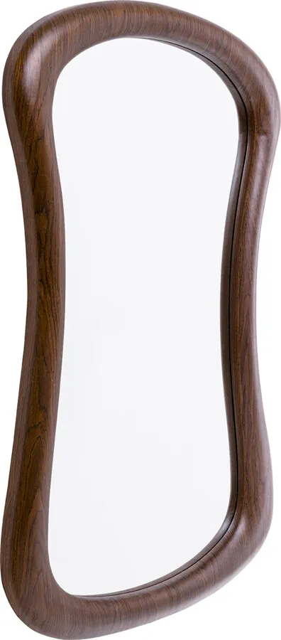 Lustro wiszące SURI 80x120 - brązowy