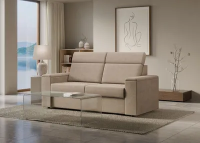 Sofa rozkładana VOLTA 160 ze stelażem włoskim