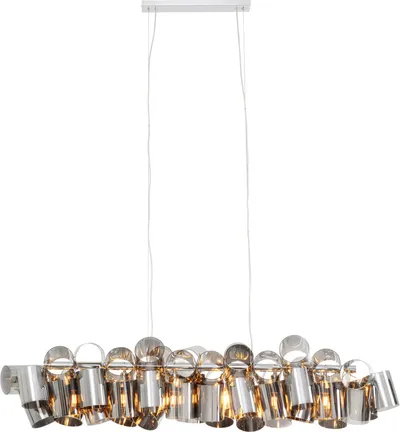 Lampa wisząca TUBES - srebrny