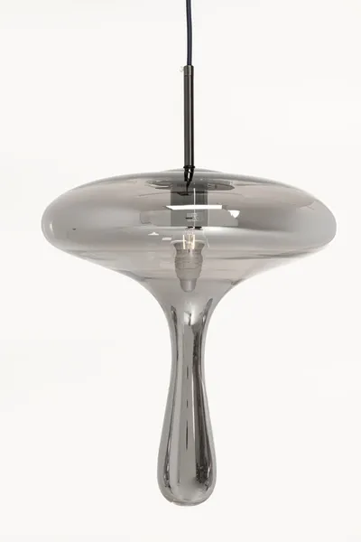 Lampa wisząca GOCCIA 100 cm - szary/srebrny