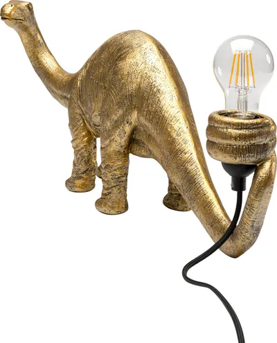 Lampa stołowa DINO - złoty