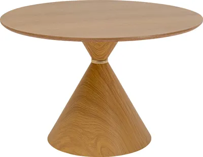 Stół okrągły CONO OAK 120 cm - dąb