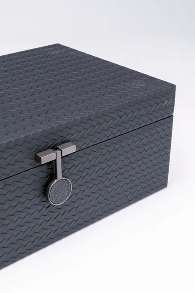Zestaw dwóch pojemników BOX KEY - szary
