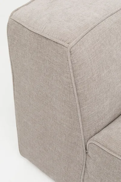 Element narożny do sofy modułowej CUBO ELEMENTS - taupe