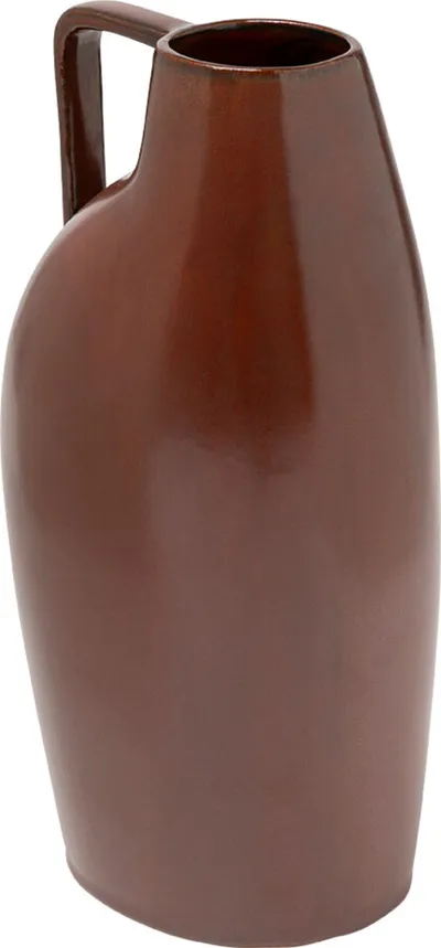Wazon MILO 27 cm - brązowy