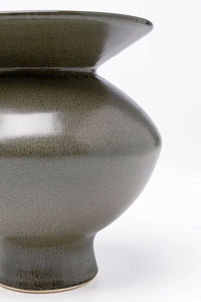 Wazon MILO 22 cm - szarozielony
