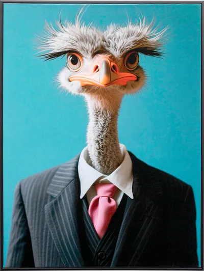 Obraz MISTER OSTRICH 45x60