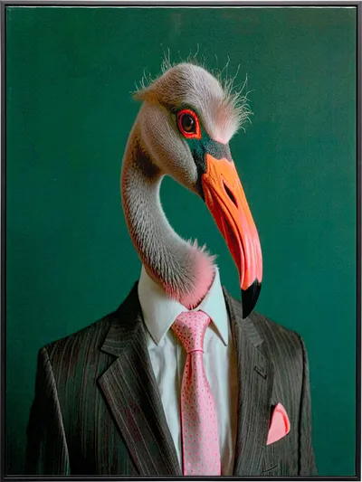 Obraz MISTER FLAMINGO 45x60