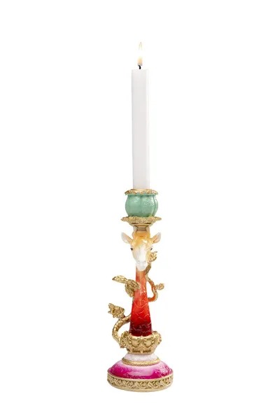 Świecznik GIRAFFE 26 cm - wielokolorowy