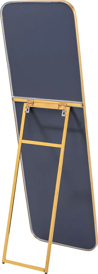 Lustro stojące SIMPLY BRASS 50x160 - złoty